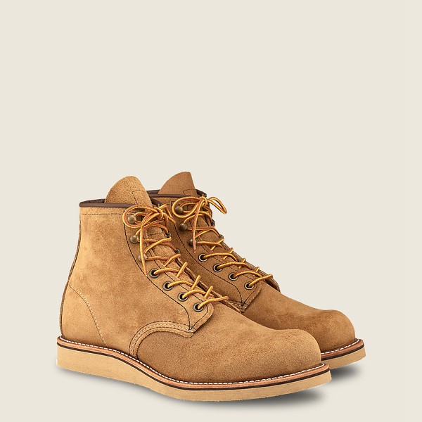 Heritage Støvler Herre - Red Wing Rover - 6-Inch Muleskinner Læder - Orange - AFOPNV-217